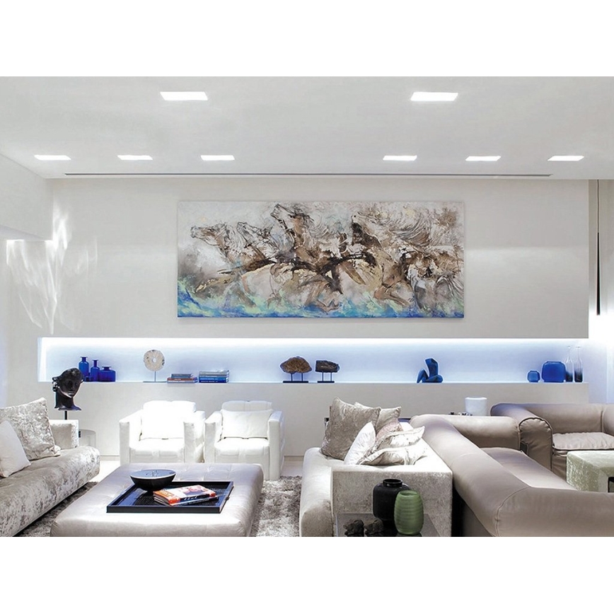 LED2 - LED-Badezimmer-Einbauleuchte SLIM LED/15W/230V IP43 CRI 90