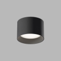 LED2 - LED-Einbaustrahler ZETA ON LED/8W/230V 3000/3500/4000K Ø 9 cm schwarz