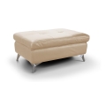 Lederhocker SALERNO II 66x100 cm beige