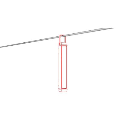 Ledlenser AF2R - LED-dimmbare wiederaufladbare Arbeitslampe IP54 1000 lm 50 h