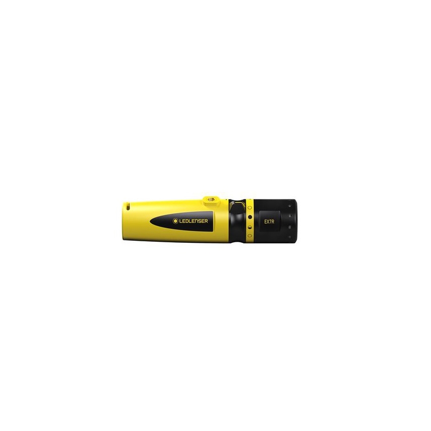 Ledlenser EX7R - LED-dimmbare, wiederaufladbare Taschenlampe LED/3250 mAh IP68 220 lm 45 h gelb