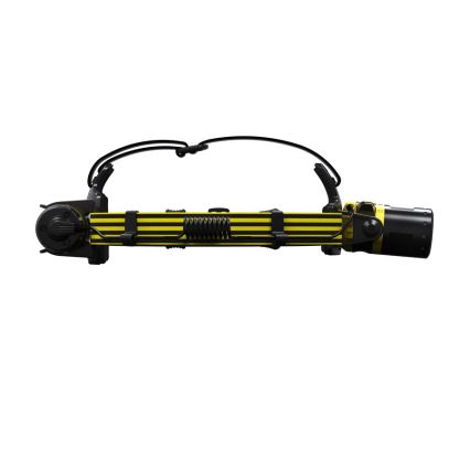 Ledlenser EXH8 - dimmbare LED-Stirnlampe, LED/3×AA, IP66, 180 lm, 40 h, gelb