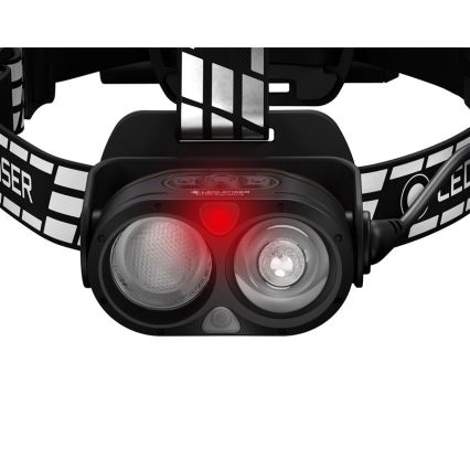 Ledlenser H19R SIGNATURE - dimmbare, wiederaufladbare LED-Stirnlampe, 4800 mAh, IP68, 4000 lm, 20 h, schwarz