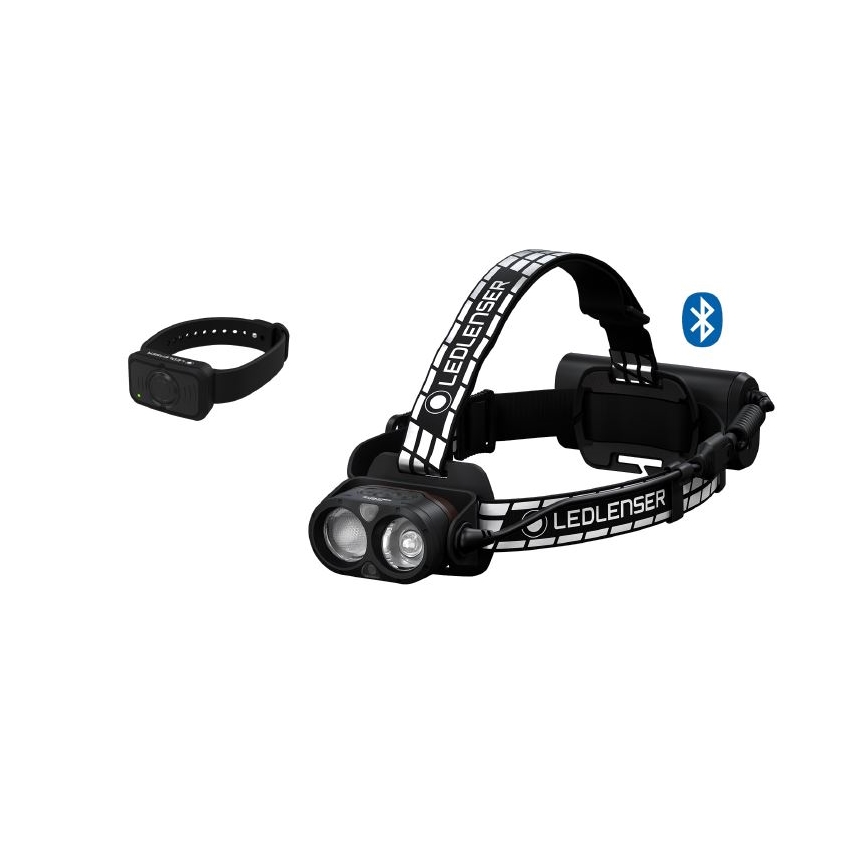 Ledlenser H19R SIGNATURE - dimmbare, wiederaufladbare LED-Stirnlampe, 4800 mAh, IP68, 4000 lm, 20 h, schwarz