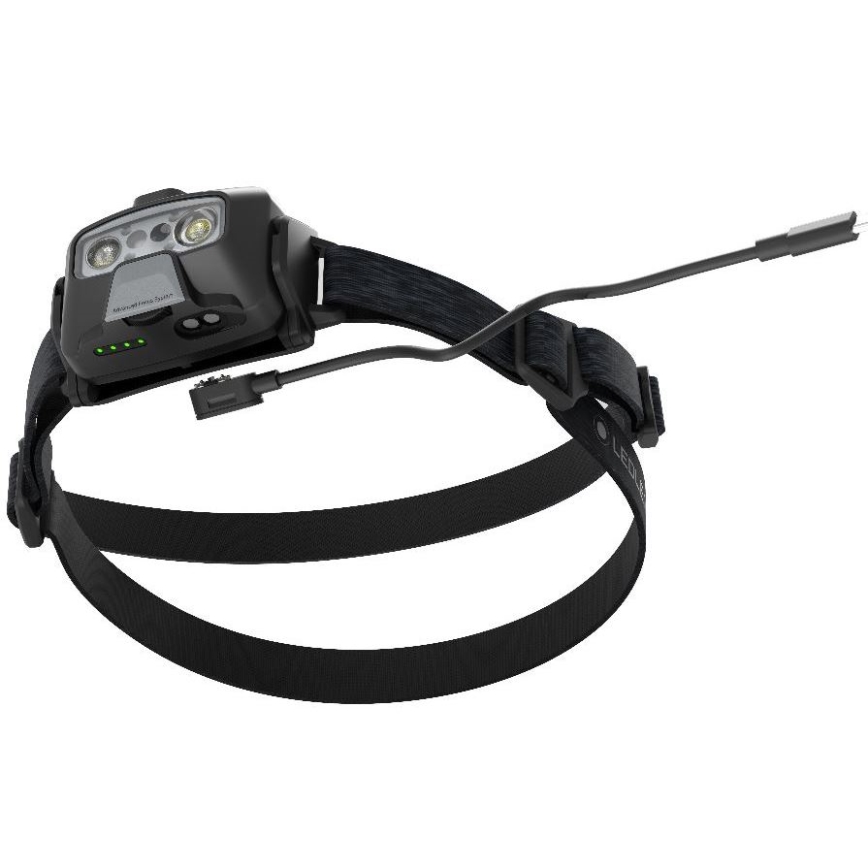 Ledlenser HF6R Core - dimmbare, wiederaufladbare LED‑Stirnlampe, 2000 mAh, IP68, 800 lm, 60 h, schwarz