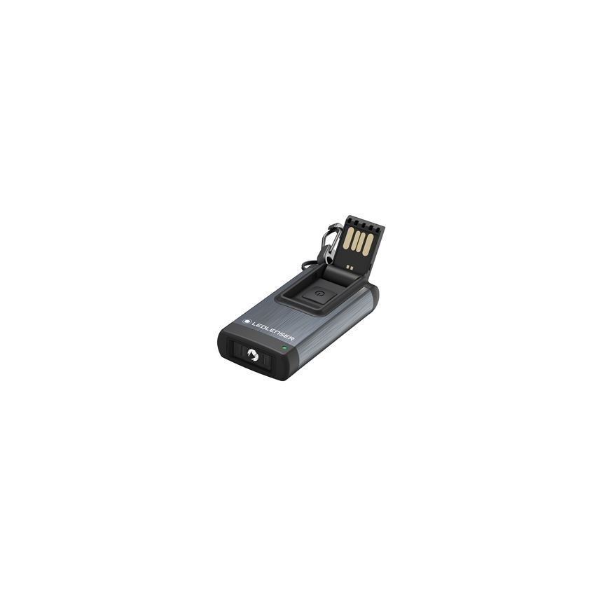 Ledlenser K4R GRAY - dimmbare, wiederaufladbare LED-Taschenlampe LED/180 mAh IP2X 120 lm