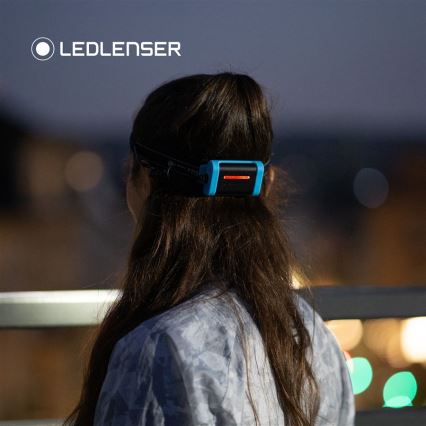 Ledlenser NEO3 - dimmbare LED-Stirnlampe LED/3xAAA IP54 400 lm 20 h blau