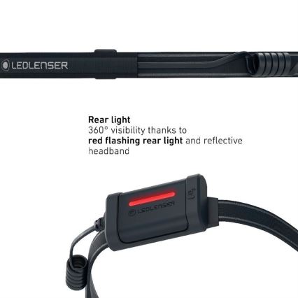 Ledlenser NEO3 - dimmbare LED-Stirnlampe LED/3xAAA IP54 400 lm 20 h schwarz/weiß