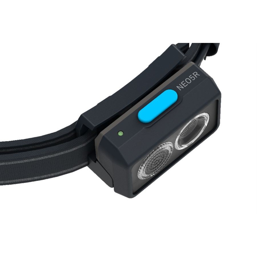 Ledlenser NEO5R - dimmbare wiederaufladbare LED-Stirnlampe LED/1800 mAh IP54 600 lm 35 h blau