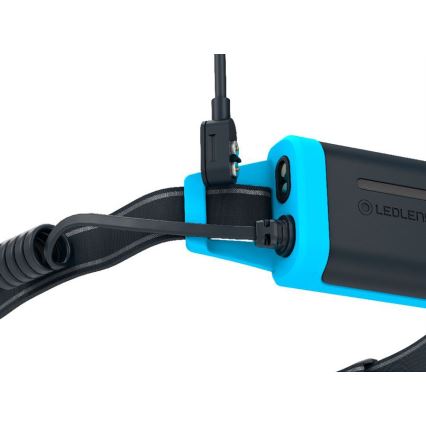 Ledlenser NEO5R - dimmbare wiederaufladbare LED-Stirnlampe LED/1800 mAh IP54 600 lm 35 h blau
