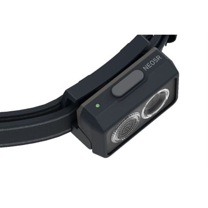 Ledlenser NEO5R - LED dimmbare wiederaufladbare Stirnlampe LED/1800mAh IP54 600 lm 35 h schwarz