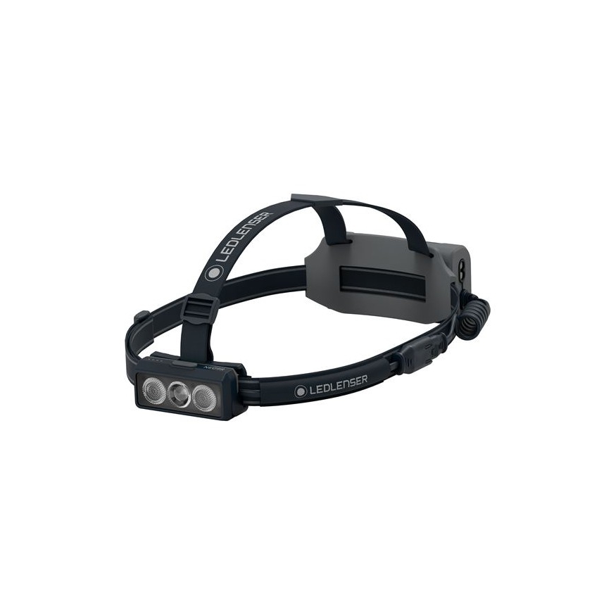 Ledlenser NEO9R - dimmbare, wiederaufladbare LED-Stirnlampe LED/5000 mAh IP54 1200 lm 120 h schwarz/grau