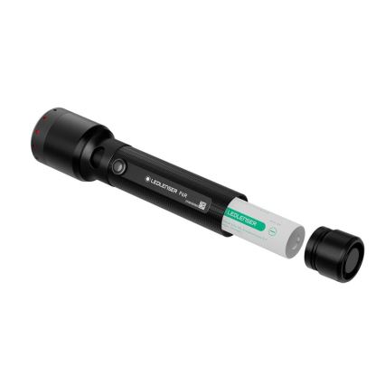 Ledlenser P6R - LED-dimmbare, wiederaufladbare Taschenlampe LED / 3000 mAh IP68 1200 lm 65 h schwarz