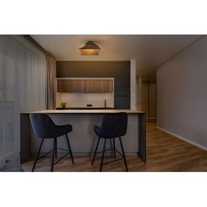 Ledvance - Deckenleuchte DECOR CARDBOARD 1xE27/15W/230V 40x40 cm