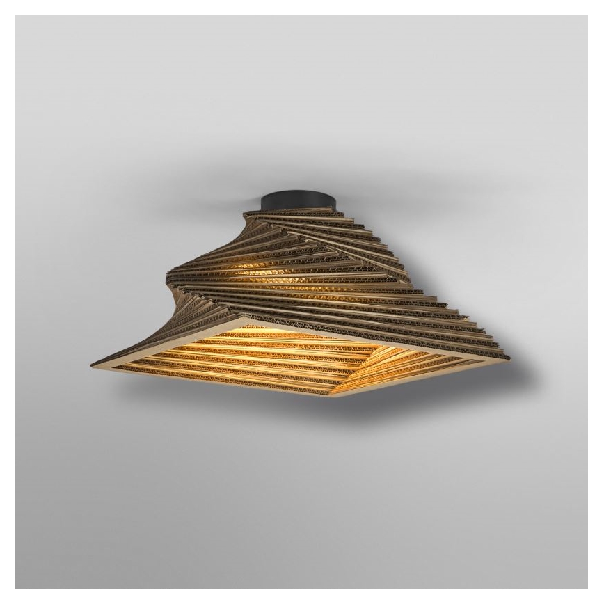 Ledvance - Deckenleuchte DECOR CARDBOARD 1xE27/15W/230V 40x40 cm