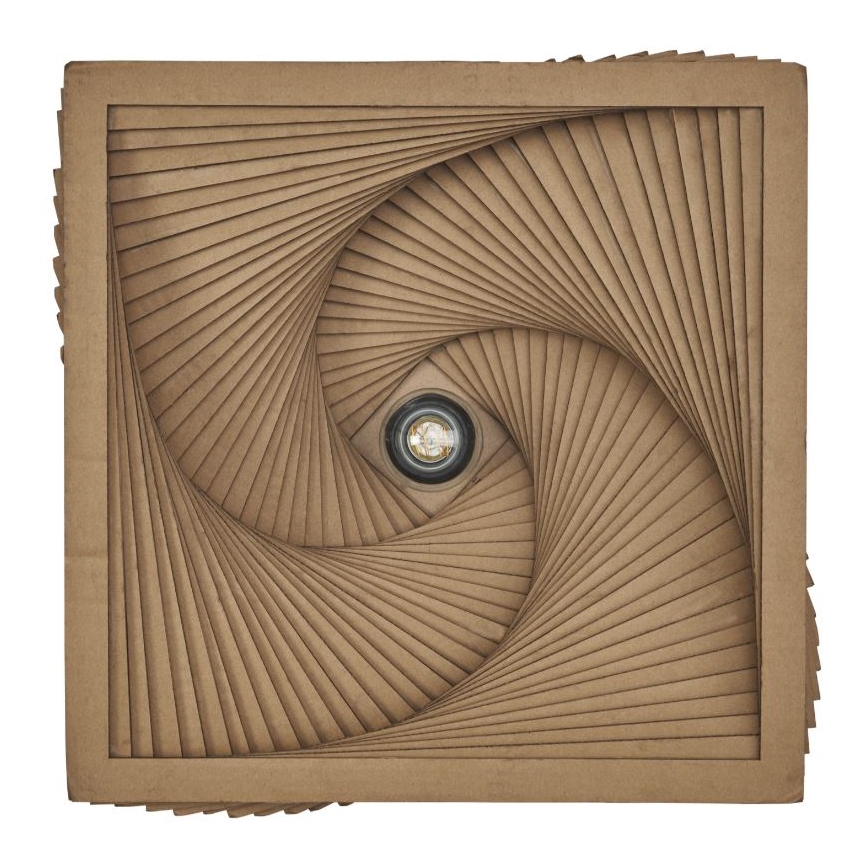 Ledvance - Deckenleuchte DECOR CARDBOARD 1xE27/15W/230V 40x40 cm