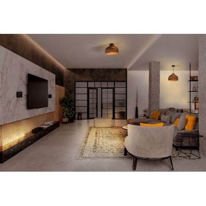 Ledvance - Deckenleuchte DECOR CARDBOARD 1xE27/15W/230V d 36 cm