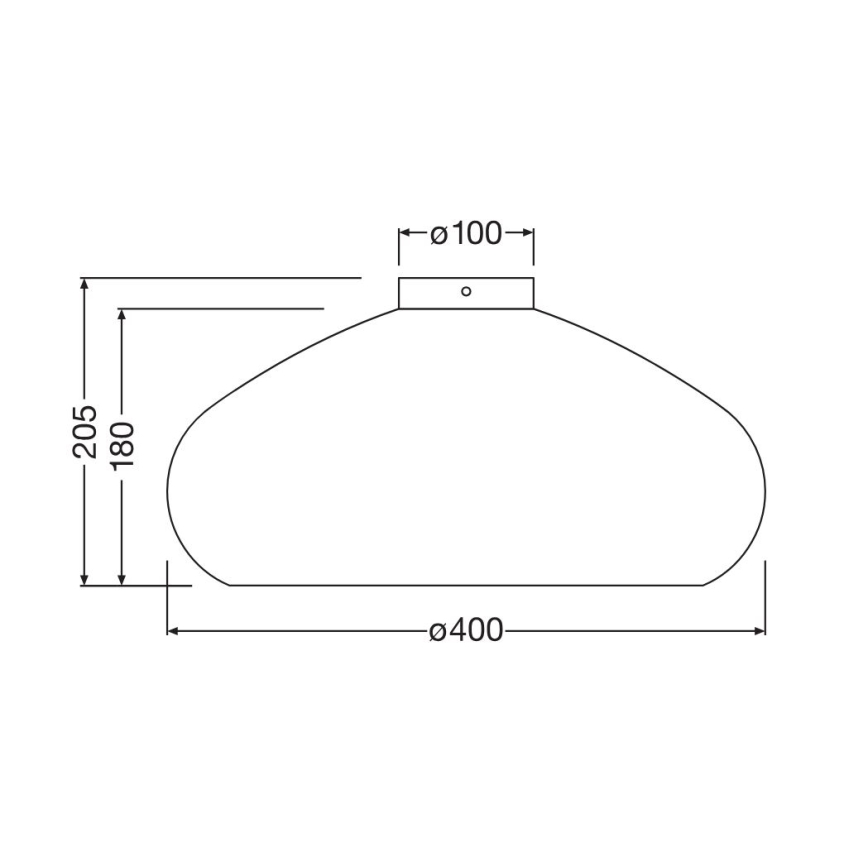Ledvance - Deckenleuchte DECOR CARDBOARD 1xE27/15W/230V d 40 cm