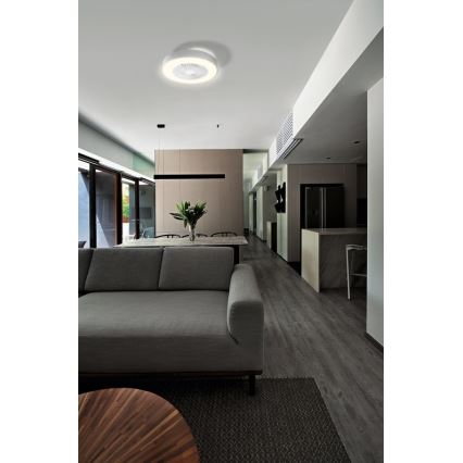 Ledvance - Dimmbare LED-Deckenleuchte mit Ventilator SMART+ LED/35W/230V Wi-Fi 3000-6500K + Fernbedienung