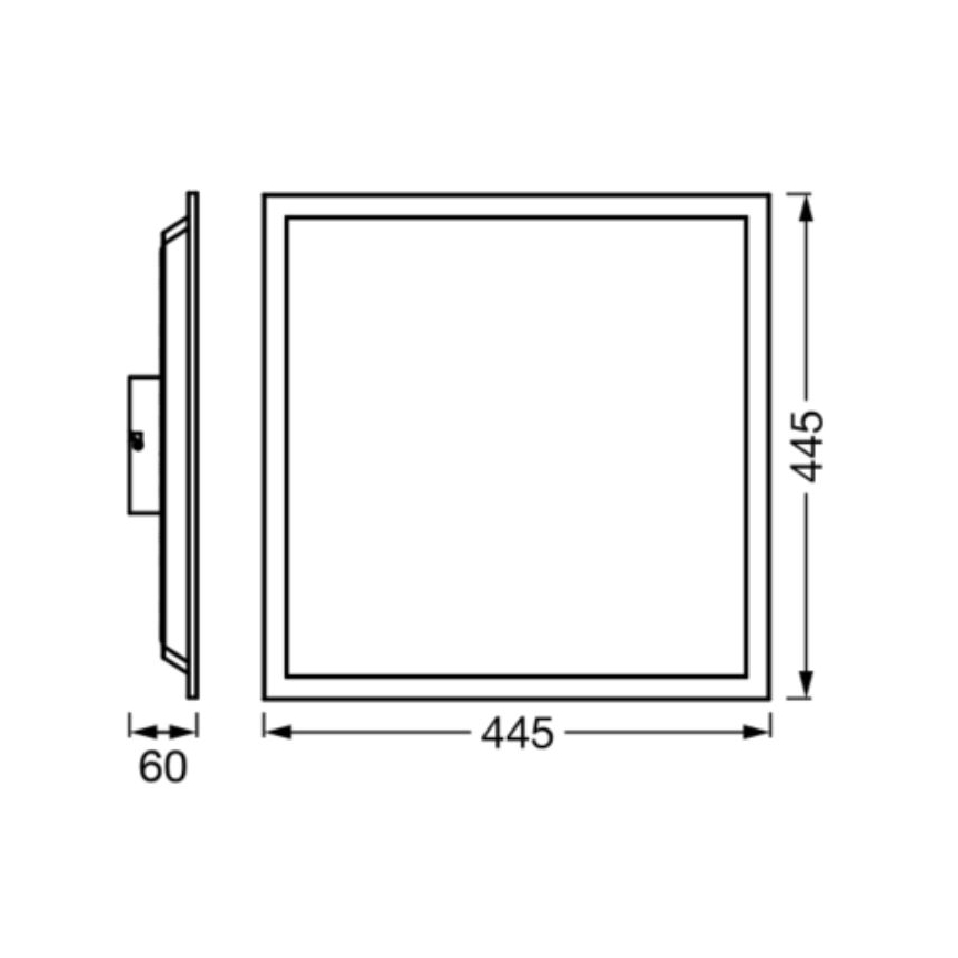 Ledvance - Dimmbare LED-RGBW-Deckenleuchte SMART+ MAGIC LED/24W/230V 2700-6500K Wi-Fi + Fernbedienung