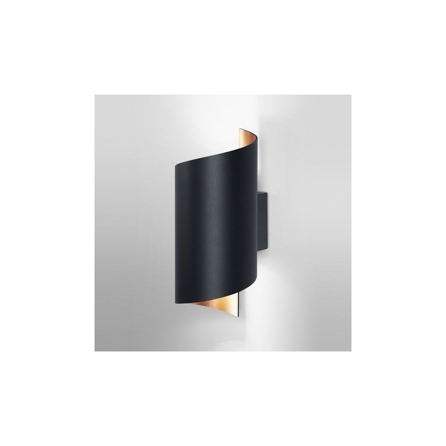 Ledvance - LED dimmbare Wandleuchte SMART+ TWIST LED/12W/230V 3000-6500K Wi-Fi schwarz