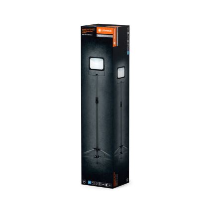 Ledvance - Dimmbarer LED-Strahler mit Halterung WORKLIGHT TRIPOD LED/20W/3,7V 1500 mAh IP54