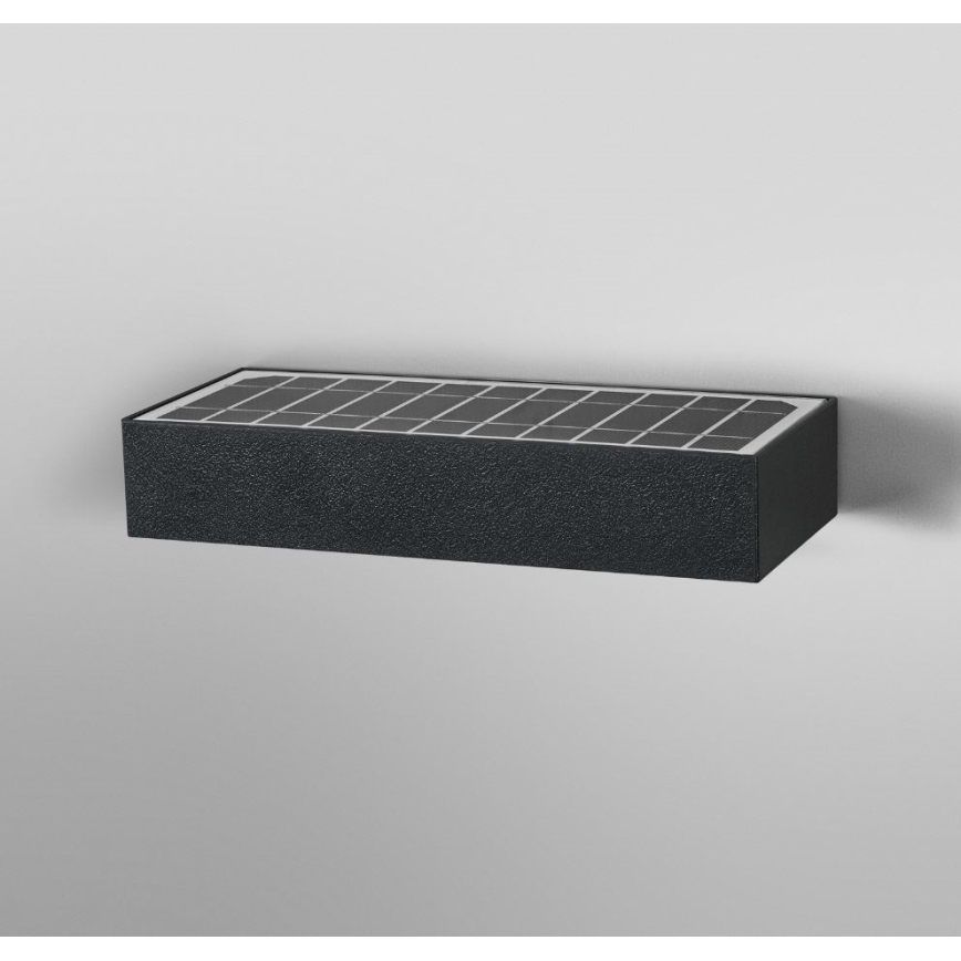 Ledvance - LED Solar-Wandleuchte mit Bewegungs- und Dämmerungssensor ENDURA SOLAR LED/6W/4,2V 3000 mAh IP65