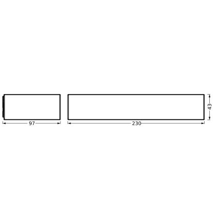 Ledvance - LED Solar-Wandleuchte mit Bewegungs- und Dämmerungssensor ENDURA SOLAR LED/6W/4,2V 3000 mAh IP65