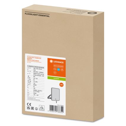 Ledvance - LED Außenstrahler mit Sensor FLOODLIGHT LED/30W/230V 6500K IP65