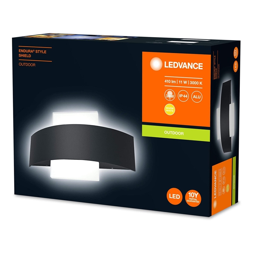 Ledvance - LED Auβen-Wandbeleuchtung SHIELD LED/11W/230V IP44