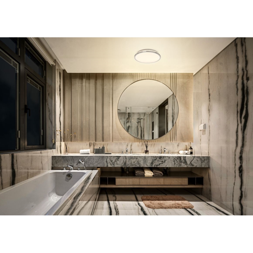 Ledvance - LED Badezimmer-Deckenleuchte DISC LED/18W/230V 3000/4000K IP44