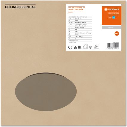 Ledvance - LED-Deckenleuchte ESSENTIAL LED/13W/230V 6500K