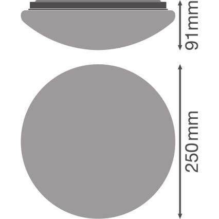 Ledvance - LED-Deckenleuchte ESSENTIAL LED/13W/230V 6500K