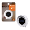 Ledvance - LED-Digital-Uhr mit Hintergrundbeleuchtung NIGHTLUX LED/0,3W/5V 1000mAh 3000/4000/6500K