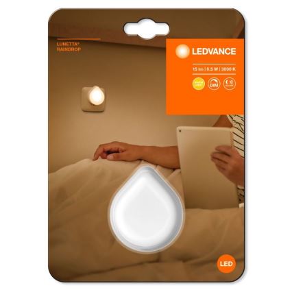 Ledvance - LED-Dimmbares Orientierungslicht zum Einstecken LUNETTA LED/0,5W/230V