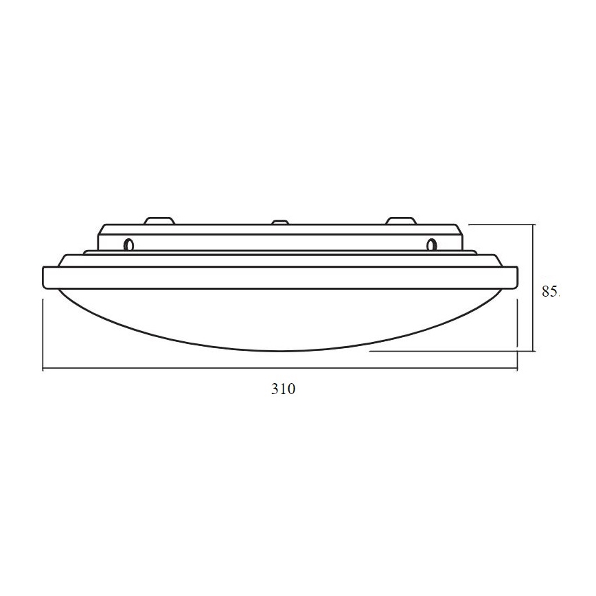 Ledvance - LED Dimmbare Deckenleuchte ORBIS LED/17W/230V 2700-6500 + Fernbedienung