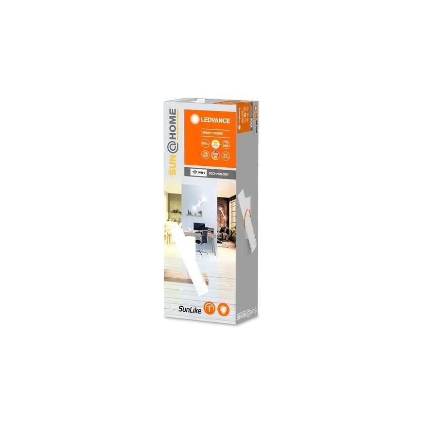 Ledvance - LED dimmbare Wandleuchte SUN@HOME CROSS 2xLED/6W/230V Wi-Fi