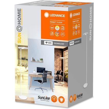 Ledvance - LED dimmbare Stehlampe SUN@HOME LED/36W/230V 2200-5000K CRI 95 Wi-Fi