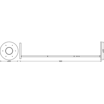 Ledvance - LED dimmbare Stehlampe SUN@HOME LED/36W/230V 2200-5000K CRI 95 Wi-Fi