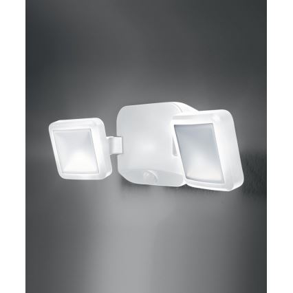 Ledvance - LED-Outdoor-Wandleuchte mit Sensor BATTERY 2xLED/10W/4xD IP54