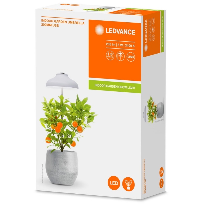 Ledvance - LED Innenleuchte für Pflanzen GARDEN LIGHT LED/5W/5V