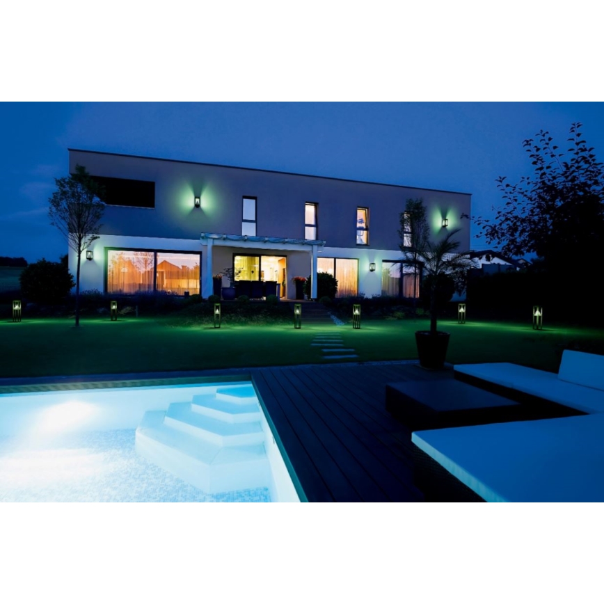 Ledvance - LED RGBW Dimmbare Solar-Wandleuchte mit Sensor SMART+ ALPS LED/6W/3,7V 2200 mAh 3000K IP44