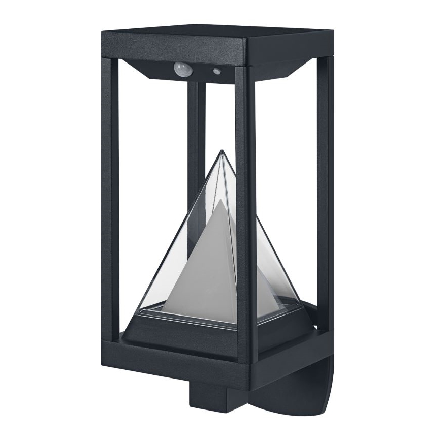 Ledvance - LED RGBW Dimmbare Solar-Wandleuchte mit Sensor SMART+ ALPS LED/6W/3,7V 2200 mAh 3000K IP44
