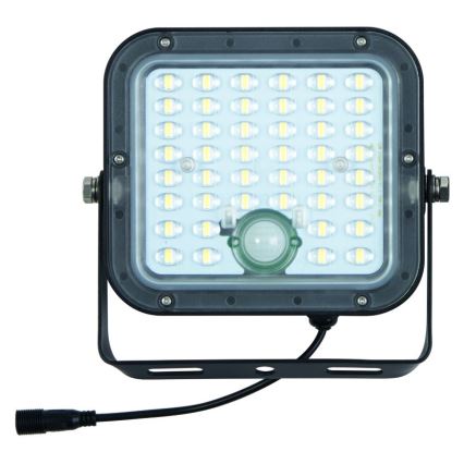 Ledvance - Dimmbarer LED-Solarstrahler mit Sensor FLOOD SPLIT LED/10W/3,2V 5000 mAh IP65 + Fernbedienung