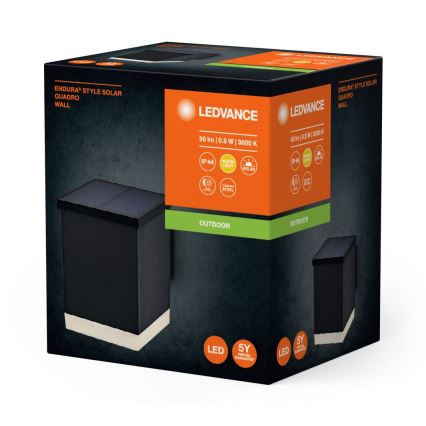 Ledvance - LED-Solarwandleuchte ENDURA STYLE SOLAR LED/0,5W/2,4V 1200 mAh IP44