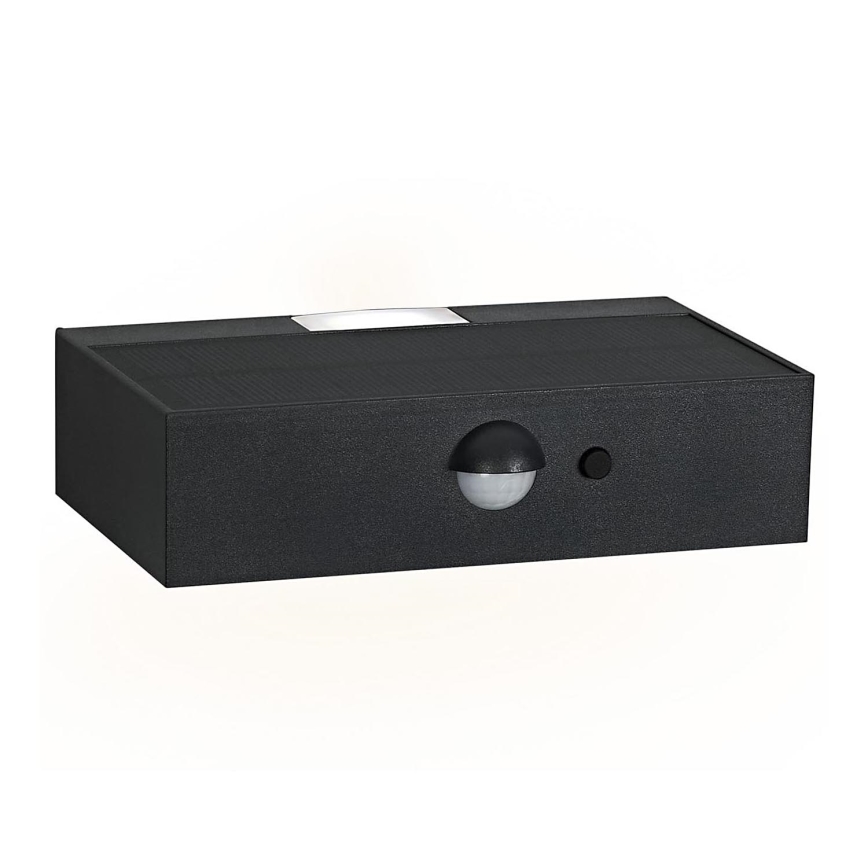 Ledvance - LED-Solarwandleuchte mit Sensor ENDURA SOLAR LED/3W/4,2V 1200 mAh IP65