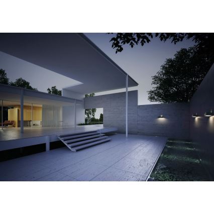 Ledvance - LED-Solarwandleuchte mit Sensor ENDURA SOLAR LED/3W/4,2V 1200 mAh IP65