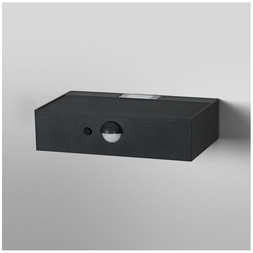 Ledvance - LED-Solarwandleuchte mit Sensor ENDURA SOLAR LED/3W/4,2V 1200 mAh IP65