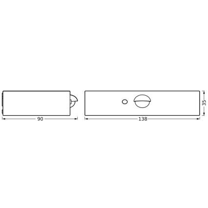 Ledvance - LED-Solarwandleuchte mit Sensor ENDURA SOLAR LED/3W/4,2V 1200 mAh IP65