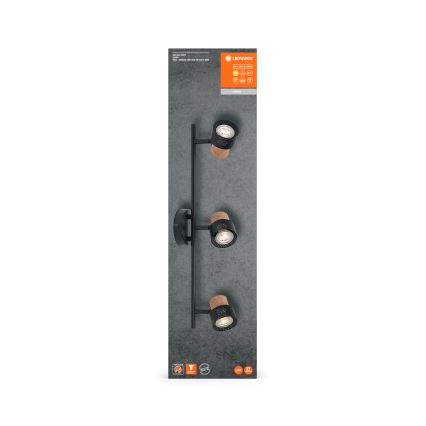 Ledvance - LED Einbauleuchte DECOR CORK 3xGU10/3,4W/230V